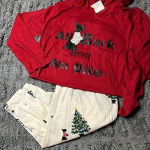 Jeffrey banks size M/L pajama set with hood